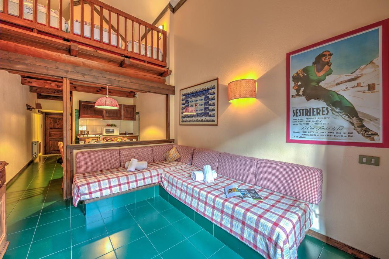 Grange Hike & Ski Sestriere Apartments Colle Sestriere Exterior foto